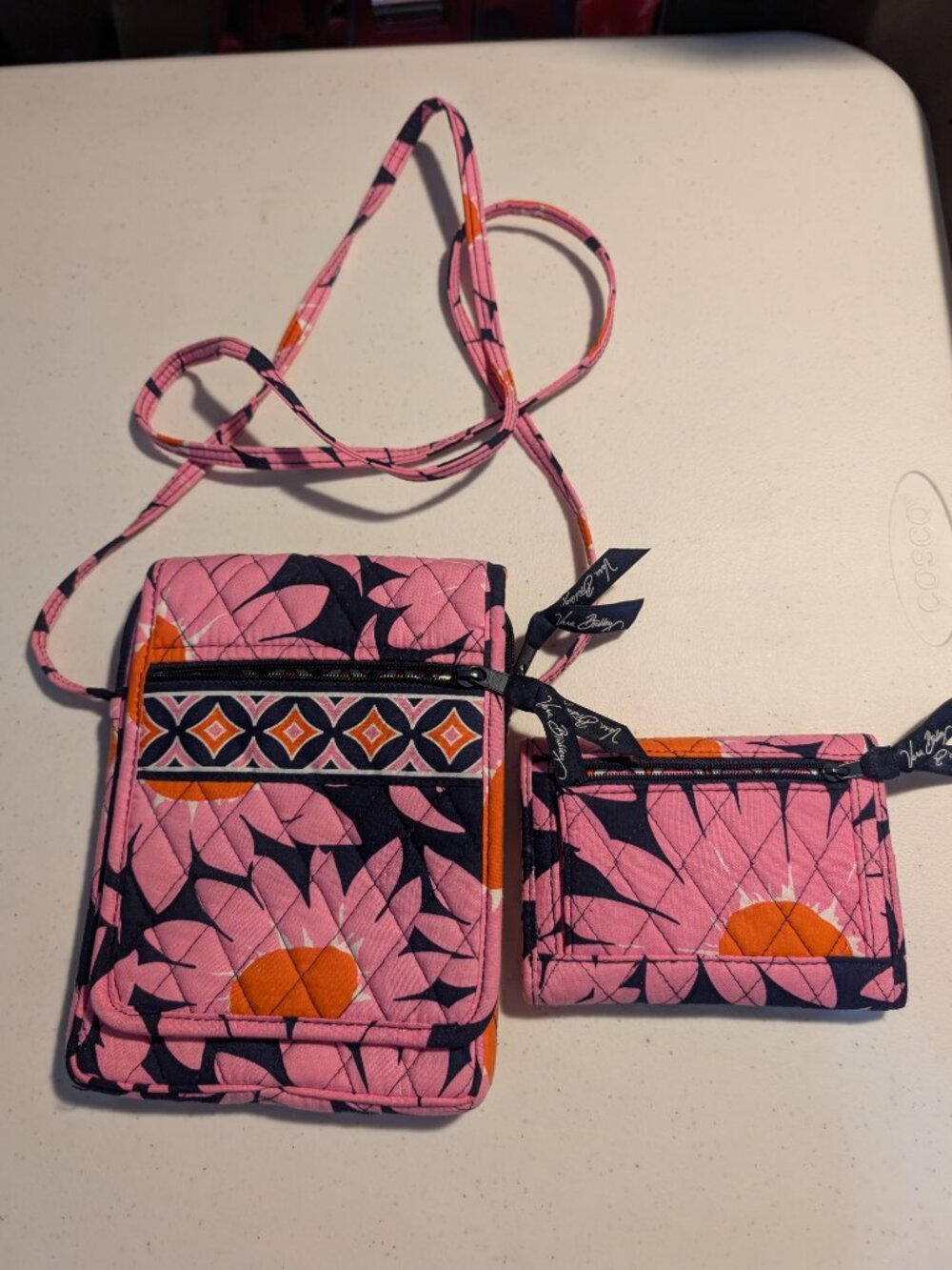 Vera Bradley mini Hipster with ID case retired Loves Me pattern gorgeous bag